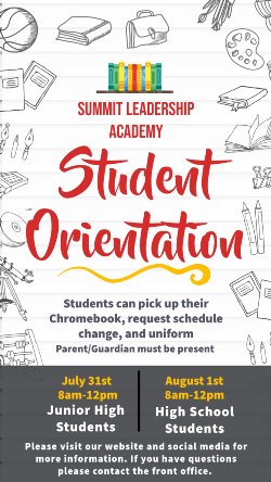 Student Orientation